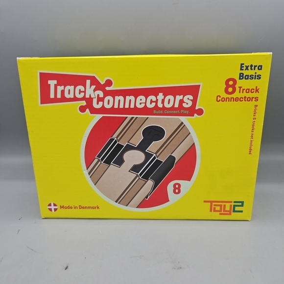 Toy2 Track Connectors 8 Basis #21048 Train Accessories Add On BRIO Compatible - Picture 1 of 6